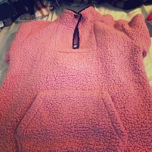Pink fleece